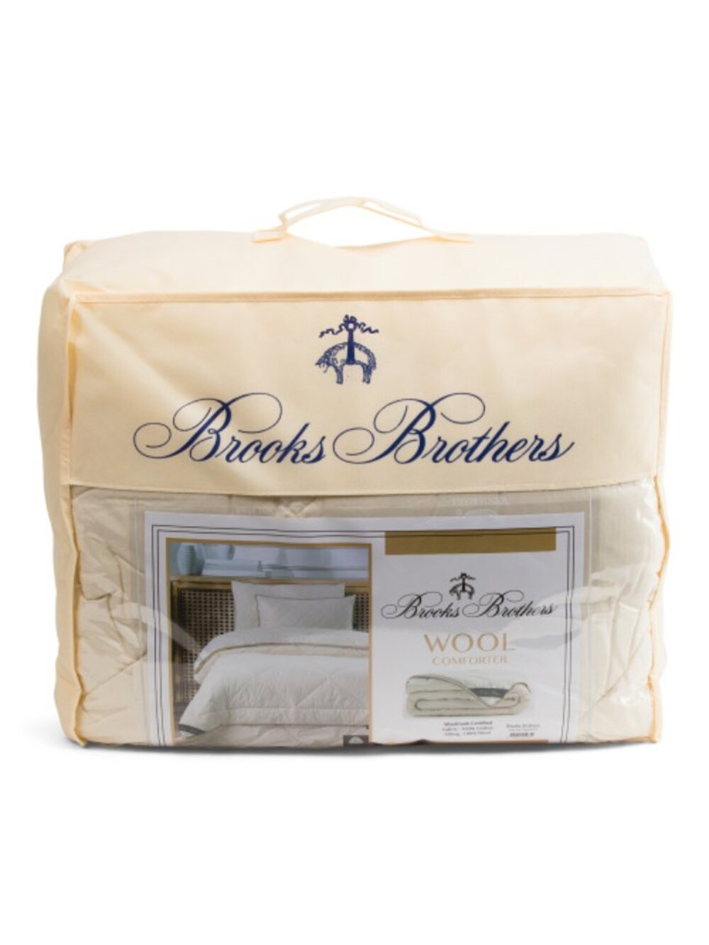 BROOKS BROTHERS Wool Luxury Year Round Comforter